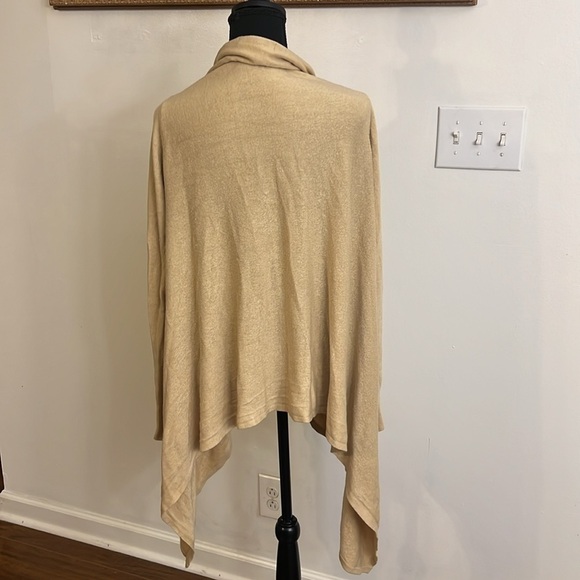 TeX Max Azria Waterfall Sweater Cardigan, Sz. L. - Picture 5 of 7